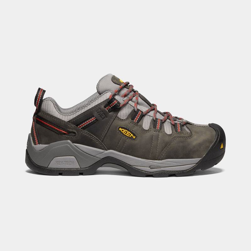 Keen Detroit Xt Int. Met Steel Toe - Erkek Iş Ayakkabısı - Zeytin Yeşili - Turkey (685497SED)